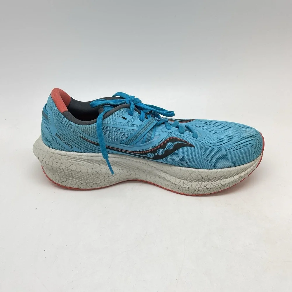 Saucony Sneakers Womens 8.5 Triumph 20 S10759-31 Blue Athletic‎ Running Shoes